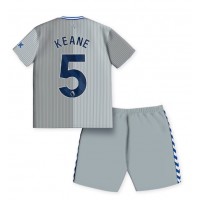 Maglie da calcio Everton Michael Keane #5 Terza Maglia Bambino 2023-24 Manica Corta (+ Pantaloni corti)